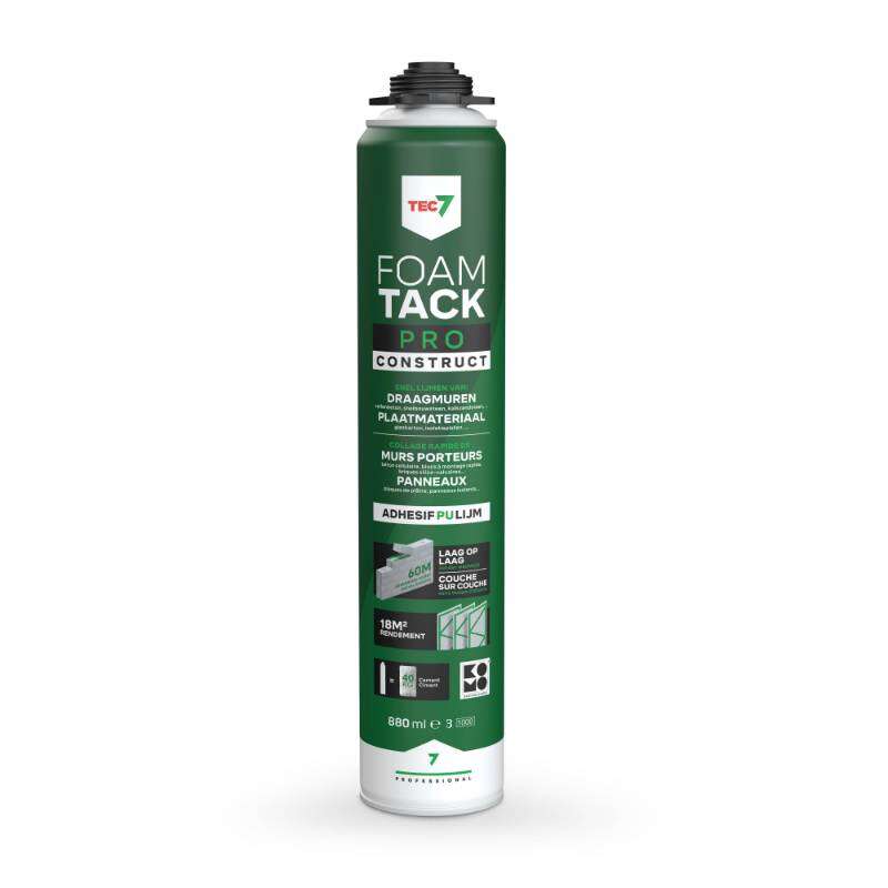 Image du produit TEC7 - Mousse de collage - FoamTack Pro - (880 ml)