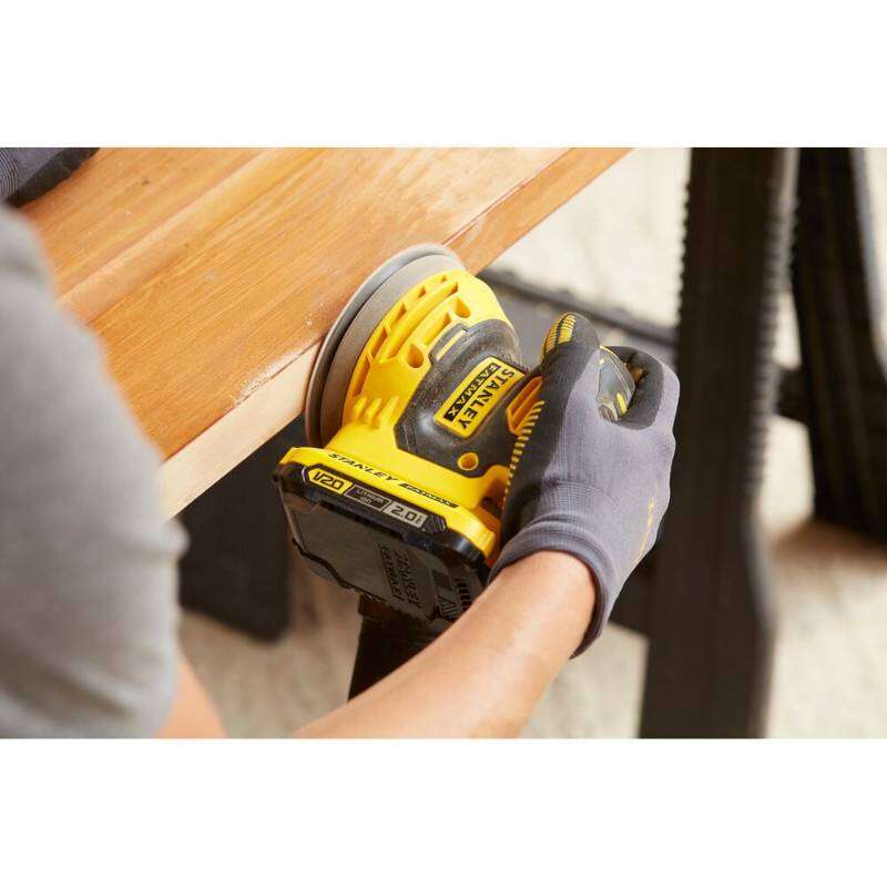 Image du produit Stanley V20 Ponceuse Excentrique 125mm - 18V SFMCW220B-XJ