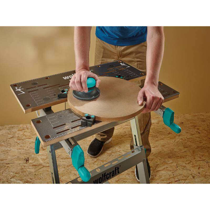 Image du produit Wolfcraft&reg;- Ponceuse &agrave; main - Support auto-aggripant - &Oslash; 125 mm