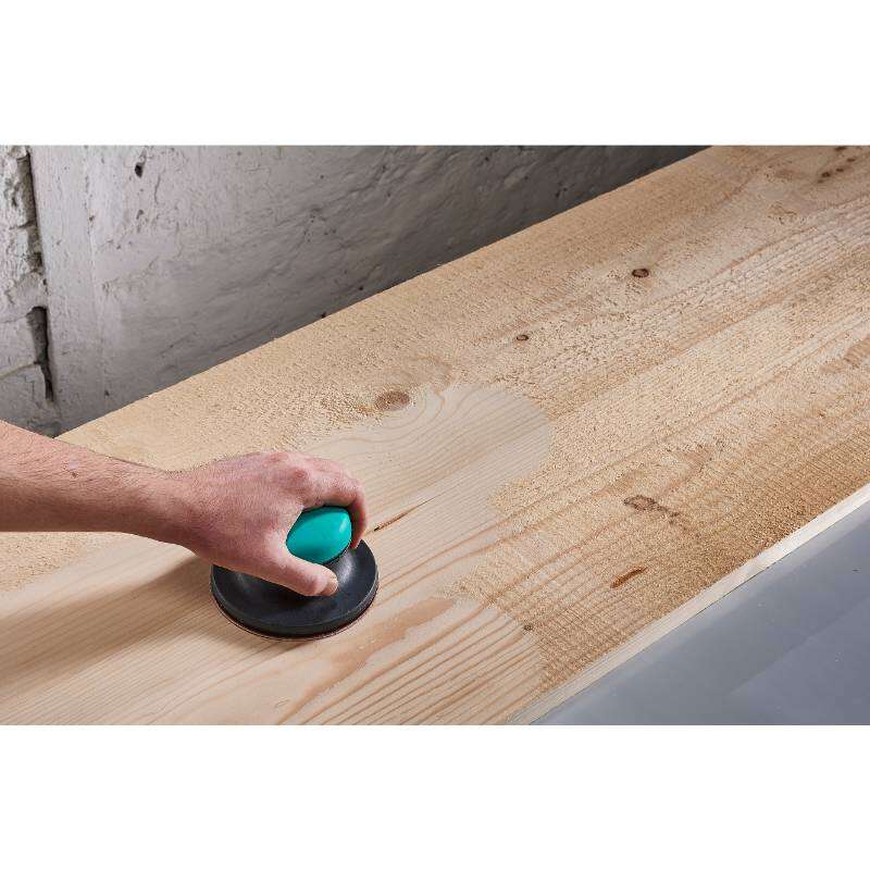 Image du produit Wolfcraft&reg;- Ponceuse &agrave; main - Support auto-aggripant - &Oslash; 125 mm