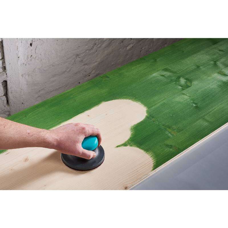 Image du produit Wolfcraft&reg;- Ponceuse &agrave; main - Support auto-aggripant - &Oslash; 125 mm