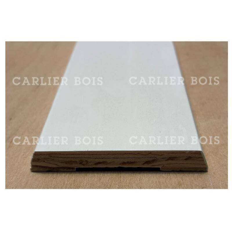 Image du produit Chambranle - Mod&egrave;le Trap&egrave;ze - Massif Pr&eacute;peint - 11 x 68 mm (11,25 m/kit)