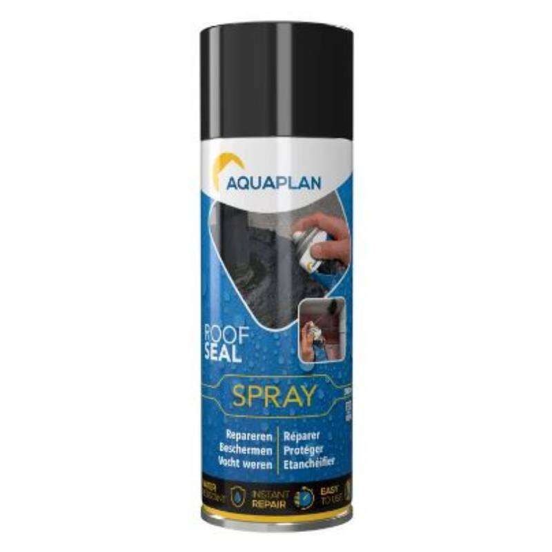 Image du produit Aquaplan - 'Roof Seal' Spray d'&Eacute;tanch&eacute;it&eacute; (Colmater Toits et Goutti&egrave;res) (300 ml)