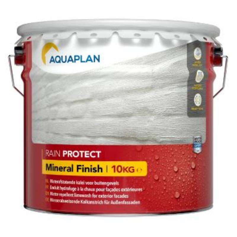 Image du produit Aquaplan - 'Rain Protect Mineral Finish' (Enduit hydrofuge pour Fa&ccedil;ade) (10 kg)