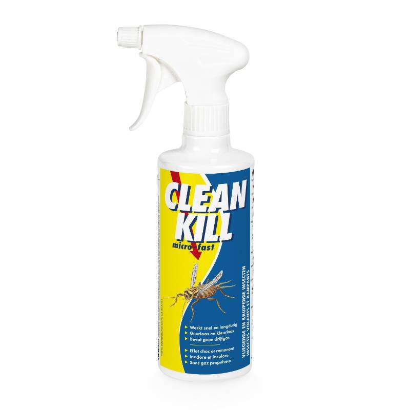 Image du produit BSI - Clean Kill Micro-Fast - Anti-Insectes volants et rampants - (500 ml)