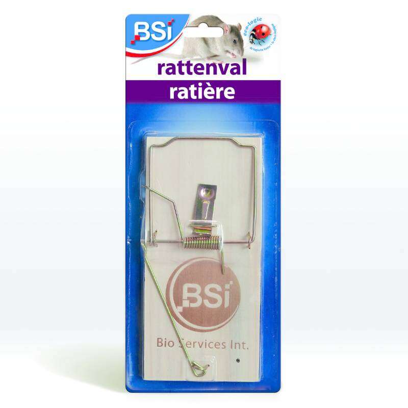Image du produit BSI - Pi&egrave;ge &agrave; Rat (Rati&egrave;re), en bois