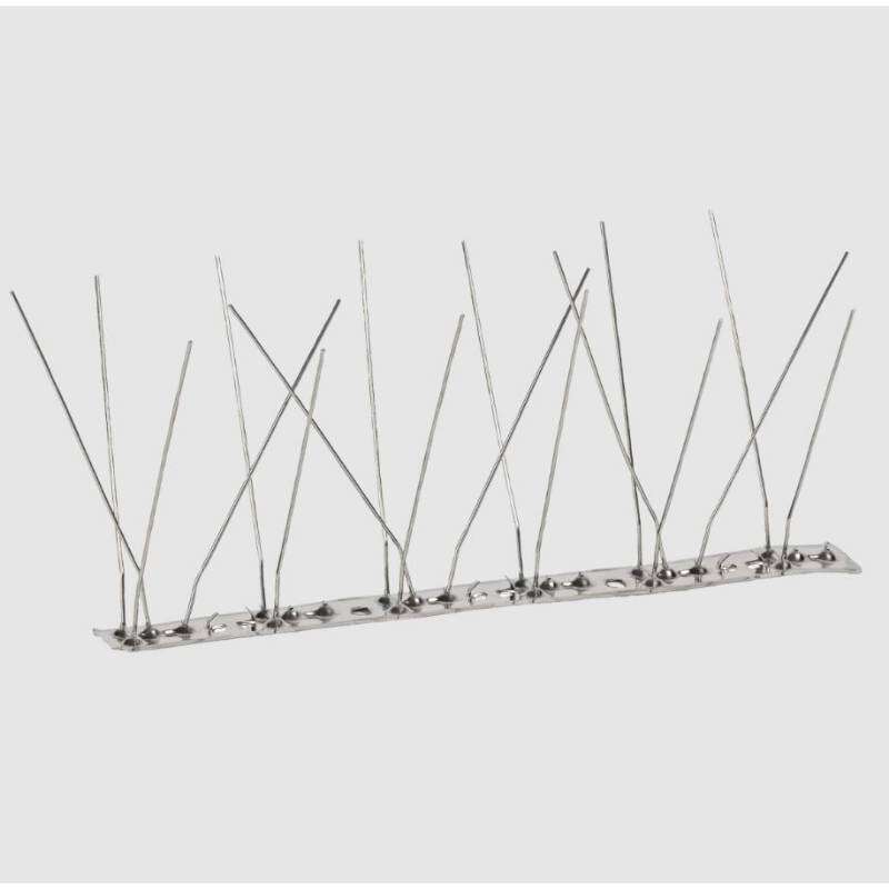 Image du produit BSI - Barri&egrave;re contre Pigeons & Oiseaux, en acier - (6 plaquettes = 150 cm)
