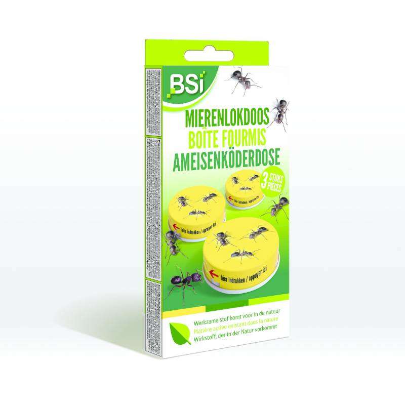 Image du produit BSI - Bo&icirc;te Anti-Fourmis - (3 pi&egrave;ces)