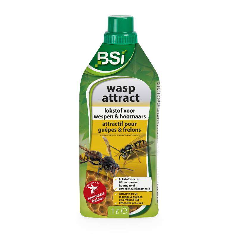 Image du produit BSI - Attractif pour Pi&egrave;ge &agrave; Gu&ecirc;pes et &agrave; Frelons - (1 L)