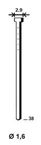 Image du produit Alsafix&reg;- Brads 20&deg; - Inox (2000 pcs)