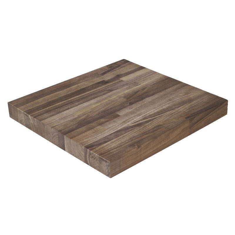 Image du produit Plan de travail lamell&eacute;-coll&eacute; Patchwood - Noyer A/B  (Lamelles de 40 mm)
