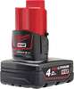 Image du produit Milwaukee M12 Batterie Redlithium 4.0 A.h M12 B4 (12 V / 4,0 Ah Red Li-Ion)