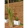Image du produit Ecran de Jardin - Persienne Marron - Ep.75 mm - 1800 x 1800 mm