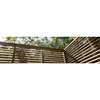 Image du produit Ecran de Jardin - Persienne Marron - Ep.75 mm - 1800 x 1800 mm