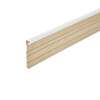 Image du produit Plinthe &agrave; recouvrir de Vinyl - MDF - Film &agrave; peindre - 14 x 85 x 2400 mm