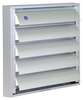 Image du produit Renson&reg;- Grille de Hotte (Evacuation &agrave; Lamelles) (type 433) - Alu Naturel - 210 x 210 mm