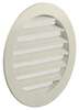 Image du produit Renson&reg;- Grille &agrave; encastrer (Prof. 19 mm), avec Moustiquaire (type 434RE) - Alu Blanc - &Oslash; 150 mm