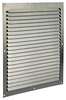 Image du produit Renson&reg;- Grille de Ventilation &agrave; Fente Plat (type 436) - Alu anodis&eacute; Naturel - 300 x 300 mm