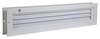 Image du produit Renson&reg;- Grille de Ventilation de Porte (type 461) - Alu Blanc - 425 x 76 mm