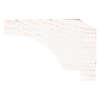 Image du produit Corniche - Pin Pr&eacute;peint Blanc - 22 x 35 x 2700 mm