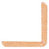 Image du produit Angle - MDF Blanc Rev&ecirc;tu - Adh&eacute;sif - 36 x 36 x 2600 mm