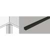 Image du produit Dumawall + - Coin Black Alu int&eacute;rieur 12mm - Long: 2600 mm