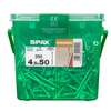 Image du produit SPAX&reg;- Vis plancher bois - &Oslash; 4,5 mm - T&ecirc;te Frais&eacute;e -WIROX- T-STAR Plus (T20) - Filetage de Fixation 4 CUT