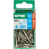 Image du produit SPAX&reg;- Vis universelle - &Oslash; 4 mm - T&ecirc;te frais&eacute;e - Inox A2 - T-STAR Plus (T20) - Filetage partiel 4 CUT