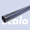 Image du produit Scala - Tuyau / Tube de Descente &Oslash; 50 mm en PVC, &eacute;p. 1,2 mm - Brun - 2,8 m