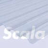 Image du produit Scala - Plaque Ondul&eacute;e PVC anti-UV Greca - Crystal - 76/18