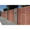 Image du produit Ecran de Jardin FELIX - Keruing/Bangkirai - Treillis Louvre N&deg;26 - 1800 x 1800 mm