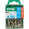 Image du produit SPAX&reg;- Vis universelle - &Oslash; 4 mm - T&ecirc;te frais&eacute;e - Inox A2 - T-STAR Plus (T20) - Filetage partiel 4 CUT
