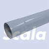 Image du produit Scala - Tuyau / Tube de Descente &Oslash; 80 mm, &eacute;p. 1,5 mm - Gris Clair - 2,8 m