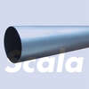 Image du produit Scala - Tuyau / Tube de Descente &Oslash; 87 mm - Zinc Galva - 3 m