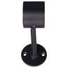 Image du produit Support Appui Rampe / Main courante - Rotterdam - Noir mat (2 pi&egrave;ces) - &Oslash; 45 mm