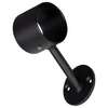 Image du produit Support Appui Rampe / Main courante - Rotterdam - Noir mat (2 pi&egrave;ces) - &Oslash; 45 mm