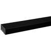 Image du produit Rampe d'Escalier - Rectangle 50 x 25 mm - Noir Mat - 100 cm & 270 cm