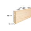 Image du produit LALEGNO - Plinthe Ch&ecirc;ne - Huil&eacute; Invisible - 12 x 68 x 2400 mm