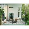 Image du produit SOGEM - Garde-corps 'Clean Black' - Kit - Fixation au sol - 1.5M