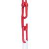 Image du produit Crochet - PVC Rouge - 6 x 85 mm (2 pi&egrave;ces)