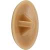 Image du produit Capuchon de recouvrement (pour PZ 2) - PVC - Brun clair - &Oslash; 12 mm (50 pi&egrave;ces)