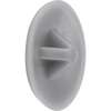 Image du produit Capuchon de recouvrement (pour PZ 2) - PVC - Gris - &Oslash; 12 mm (50 pi&egrave;ces)