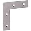 Image du produit Equerre Plate d'assemblage - 4 trous - Zingu&eacute; - 40 &agrave; 250 mm