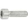 Image du produit Boulon &agrave; six pans creux - T&ecirc;te ronde / Filetage m&eacute;trique - Acier Galvanis&eacute; - M6