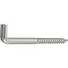 Image du produit Gond (Crampon) en L (Empreinte Plate) - Filetage Bois - Inox A2