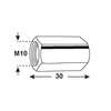 Image du produit Ecrou &agrave; Joindre (Hexagonal) - Inox A2