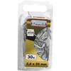 Image du produit Gond (Crampon) en L - Filetage Bois - Acier Galvanis&eacute;
