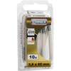 Image du produit Gond (Crampon) en L - Filetage Bois - Blanc