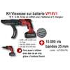 Image du produit Alsafix&reg;- Kit Visseuse platre &agrave; bandes/vrac 230v VP18V 4Ah+ 10000 vis 35mm