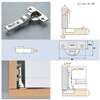 Image du produit Charni&egrave;re Salice H 94&deg; - Pour porte frigo type C2A et C2B - Embase 3 mm